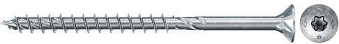 Fischer PowerFast II Spanplattenschrauben mit Senkkopf, Torx-Antrieb, blau passiviert, Teilgewinde - Bild 1