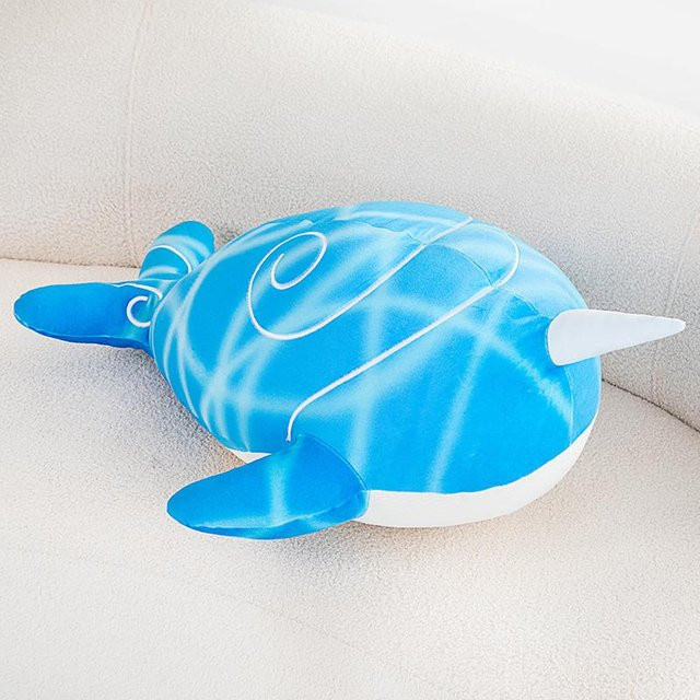 Yiran toy Genshin Impact Tartaglia Blauwal Plüschtier, 60cm, ab 14 Jahren - Bild 1