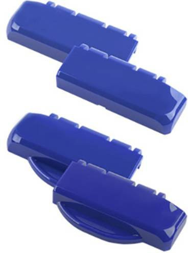Bopla B SC HB ABS-5002 Scharnier aus Kunststoff in Ultramarinblau, L x B x H: 100 x 27 x 48,3 mm - Bild 1