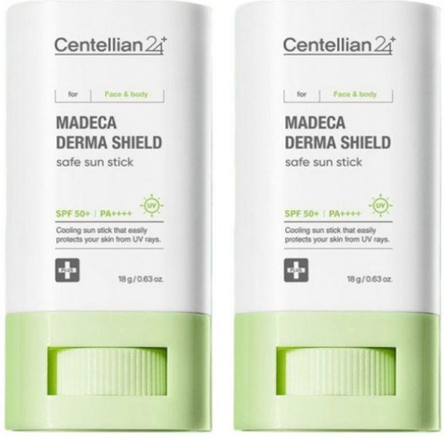 Centellian24 Madeca Derma Shield Sonnenschutz-Stick, SPF 50+, 18g x2, Empfindliche Haut - Bild 1