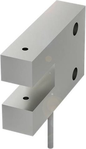 Balluff BOH001J BOH TK-F08V-004-TF-01 Optischer Sensorkopf in Grau, L x B x H: 25 x 10 x 40 mm - Bild 1