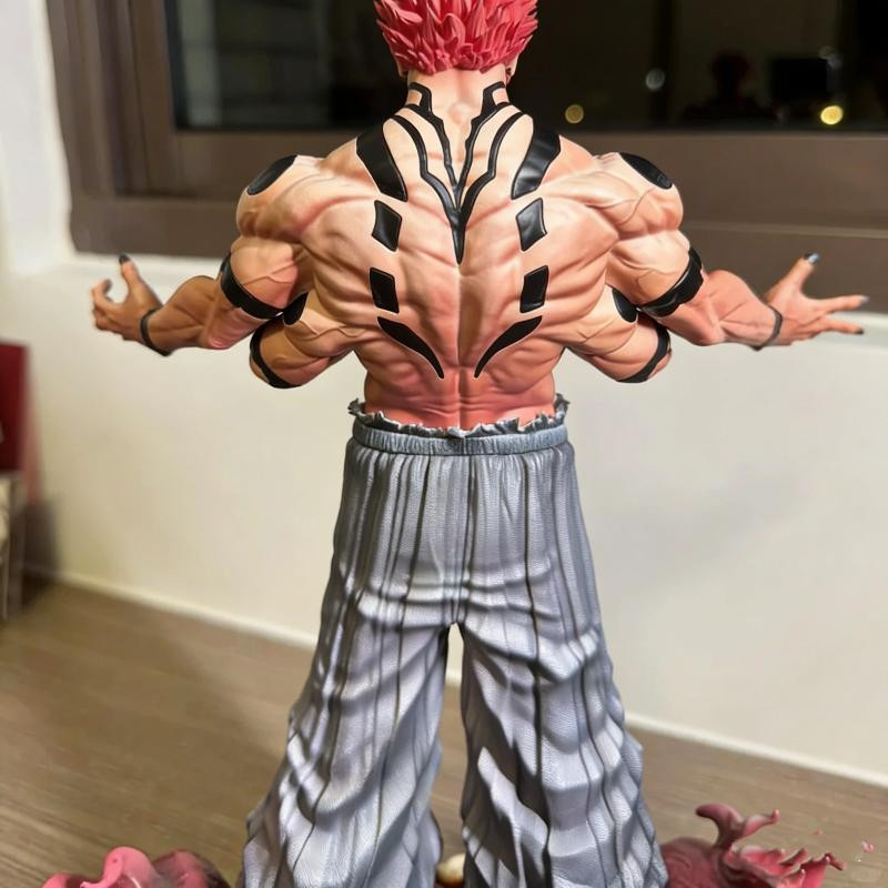 Yiran toy 1 Jujutsu Kaisen Ryomen Sukuna PVC Figur 30cm - Bild 2
