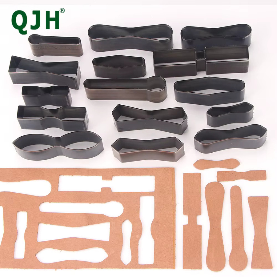 QJH Multifunktionales Schleifenmuster-Stanzwerkzeug Set für DIY-Lederarbeiten - Bild 2