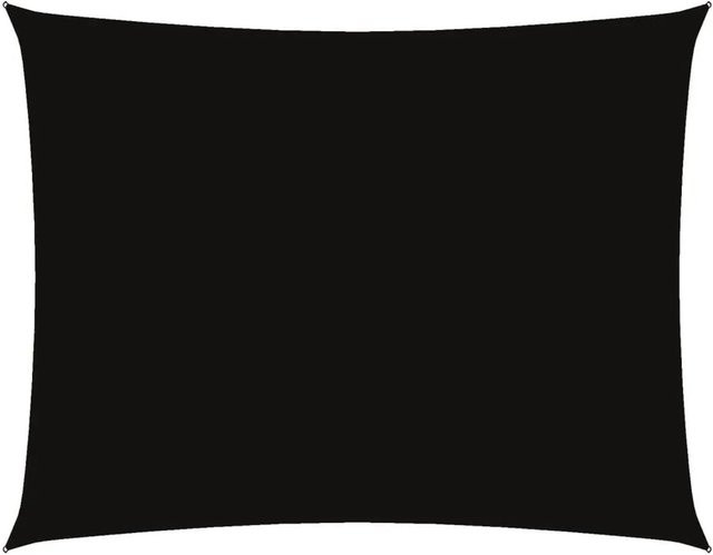 Furnicato Sonnensegel aus Oxford-Gewebe rechteckig, Schwarz, B: 600 cm, T: 500 cm - Bild 1