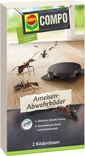 Compo Ameisen-Abwehrköder-Set 2-teilig für Innen- und Außenbereich - Bild 1