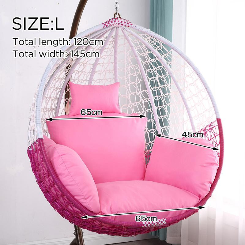 S-Cushion Kissenbezug aus Baumwolle und Polyester in Pink für Outdoor, Garten und Strand - Bild 1