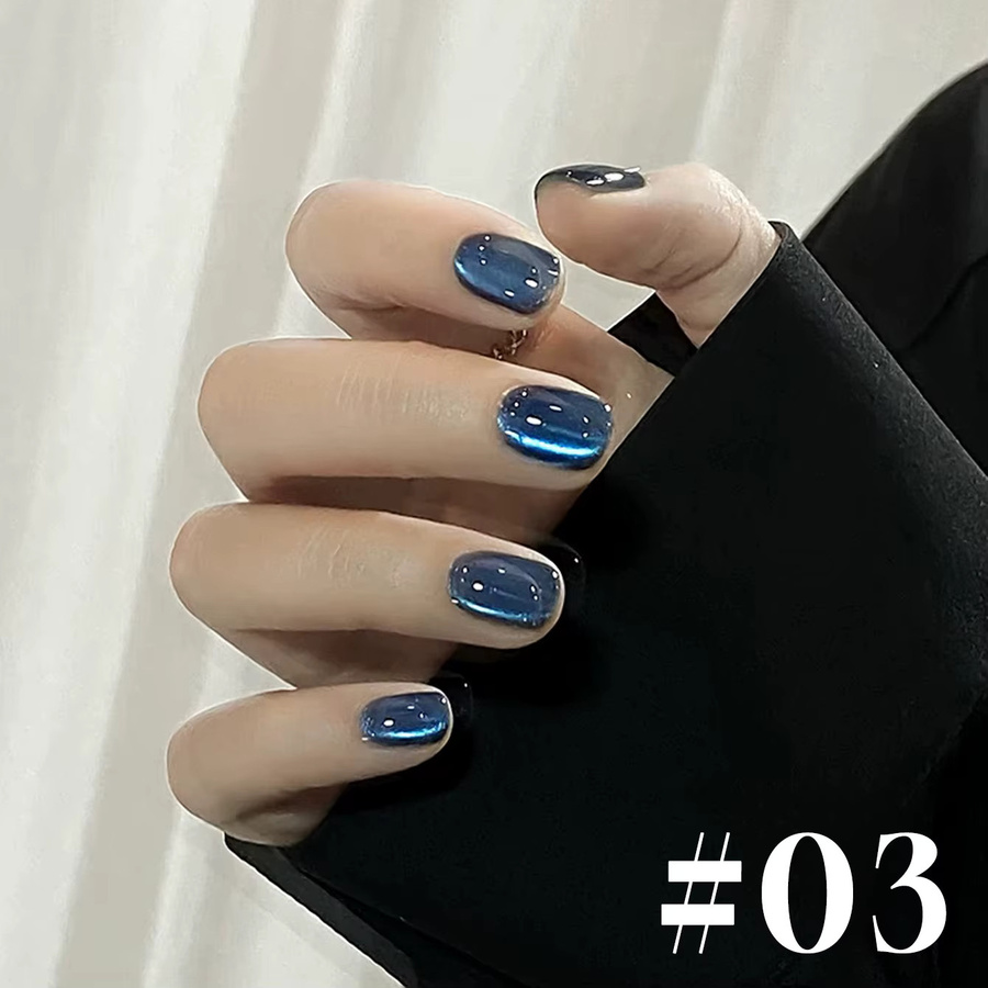 MIANEL Gel-Nagellack Blauer Sternenhimmel, 12 ml, Schimmernd - Bild 1