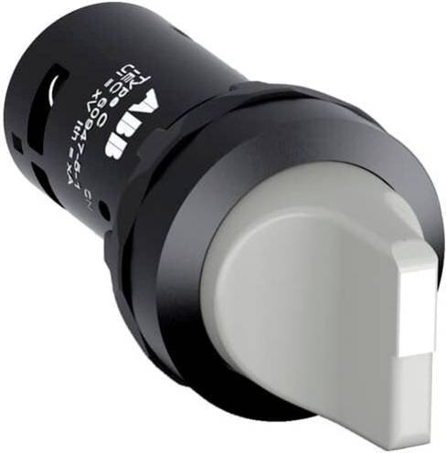ABB Wahlschalter C3SS1-10U-20 mit 3 Schaltpositionen in Schwarz, Schutzart IP67/IP69K - Bild 1