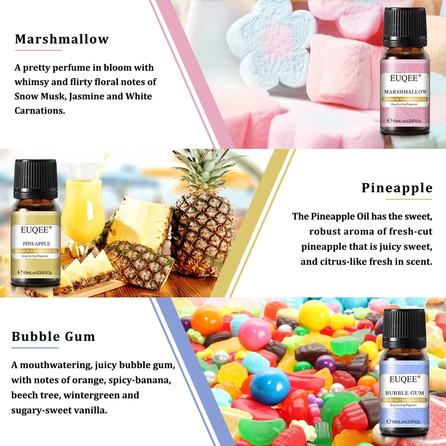 EUQEE Holiday Island Duftöle-Geschenkset, 6 x 10 ml, Unisex - Bild 4