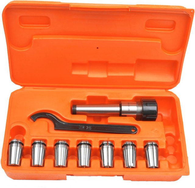 Rotwerk Spannzangen-Set MK3 Standard 9-teilig in Silber - Bild 1