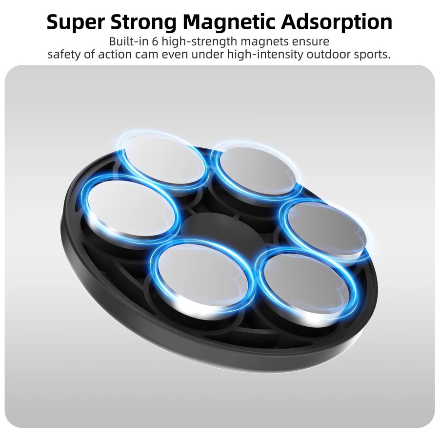 DJI Magnetische Adapterhalterung mit Saugnapf für Osmo Action 5 Pro, 4, 3, 2 und Osmo 360 in Schwarz - Bild 4