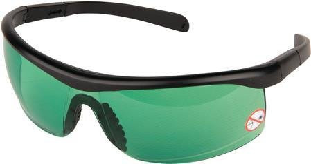 Makita Lasersichtbrille LE00772796 in Grün und Schwarz mit getönten Gläsern passend für Akku-Kreuzlinienlaser und weitere Geräte - Bild 1