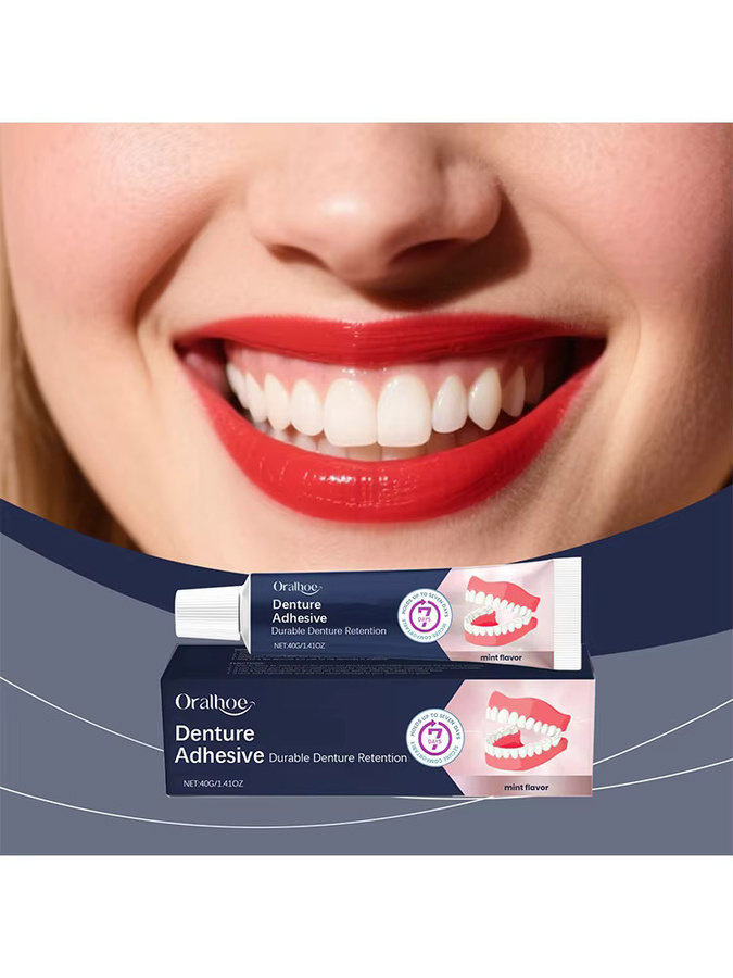 Oralhoe Prothesenkleber, Unisex - Bild 5