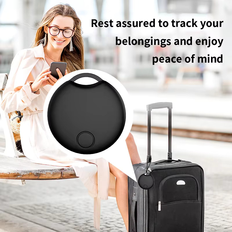 Vivilife Smart Tag Location Tracker in Schwarz für Apple Find My und iOS mit Bluetooth Sprachortung - Bild 4