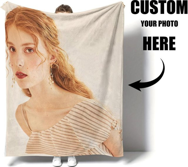 SRH Weihnachts-Baby-Flanellblanke aus weichem Polyester, antistatisch und fusselfrei - Bild 1