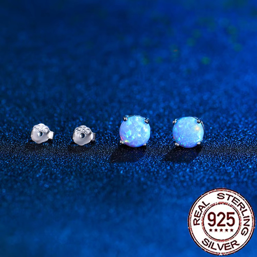 CWWZircons Ohrstecker 925 Silber, Zirkonia, Damen - Bild 3
