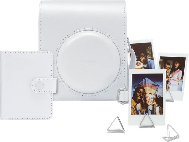 Fujifilm Instax Mini 13 Zubehörset in Clay White - Bild 1