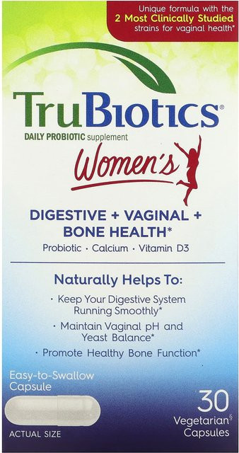 TruBiotics Verdauungs-, Vaginal- und Knochengesundheit, 30 Kapseln, Damen - Bild 1