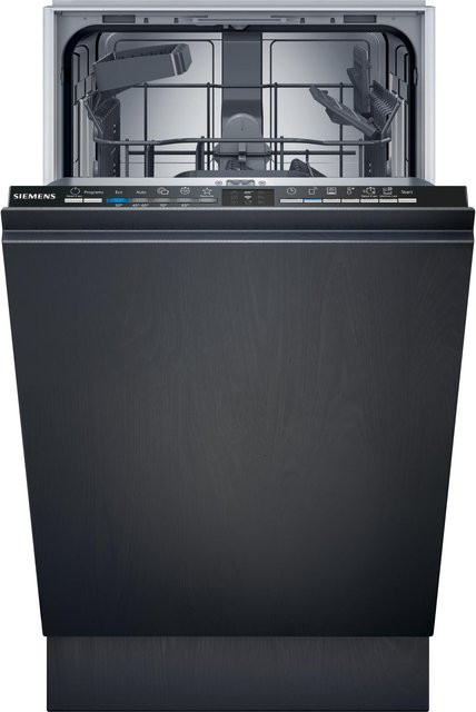 Bosch iQ100 SR61HX23KE Einbau-Geschirrspüler vollintegriert, 45 cm, Schwarz, mit WiFi und Smart Home Integration - Bild 1