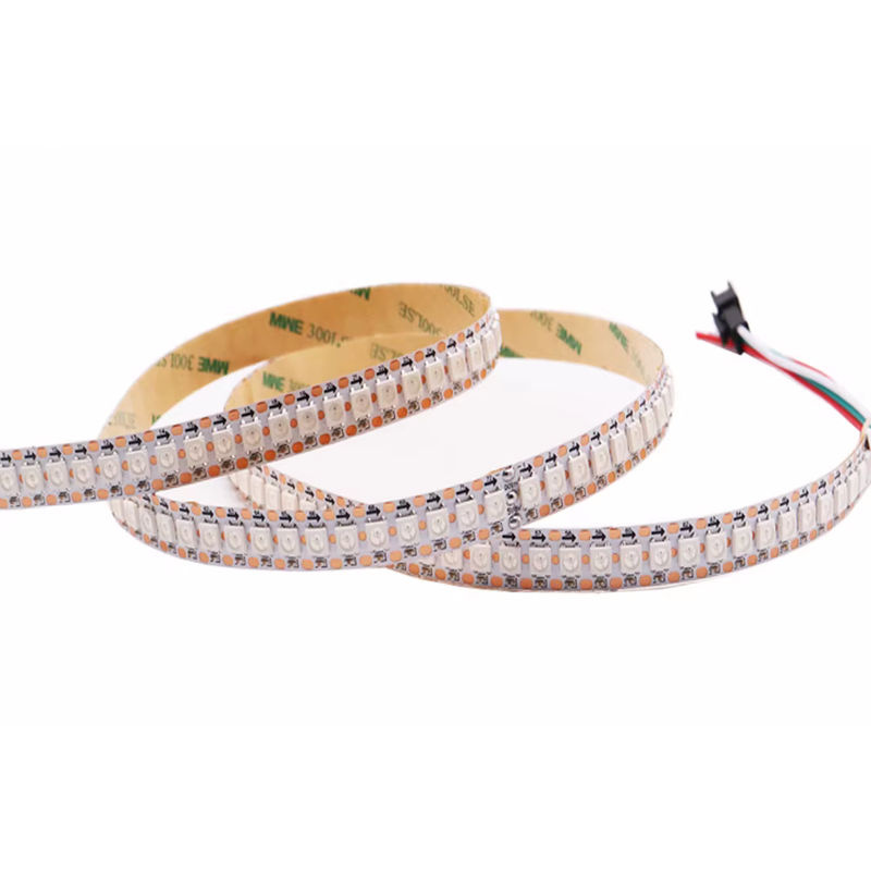 TNALANT WS2812B WS2815 RGBIC LED-Streifen, adressierbarer Smart 5050 SMD LED-Streifen mit 144 LEDs/m, Multicolor und Weiß, DC5V/12V - Bild 2