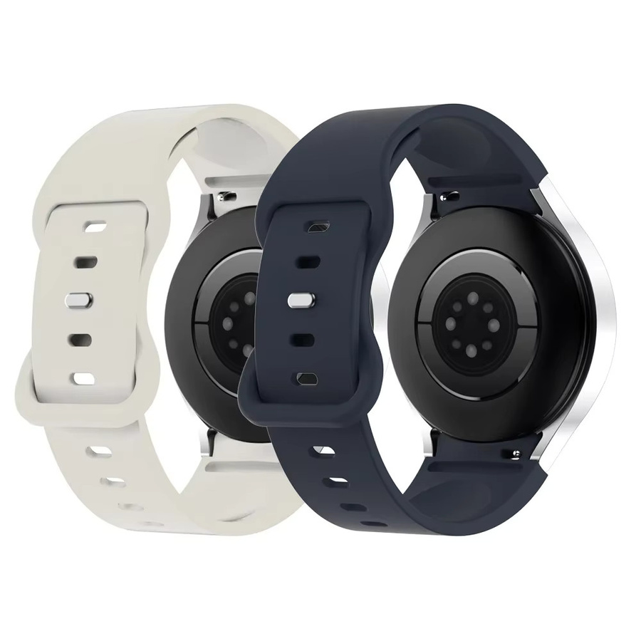 samusak Uhrenarmband Silikon, Schwarz, Unisex - Bild 2