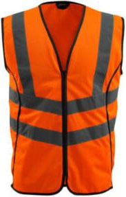 Mascot Wingate Verkehrsweste in Orange, Größe XL, nach EN ISO 20471 Klasse 2 - Bild 1