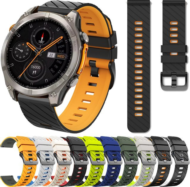 Zeblaze Uhrenarmband Silikon, Bunt - Bild 1