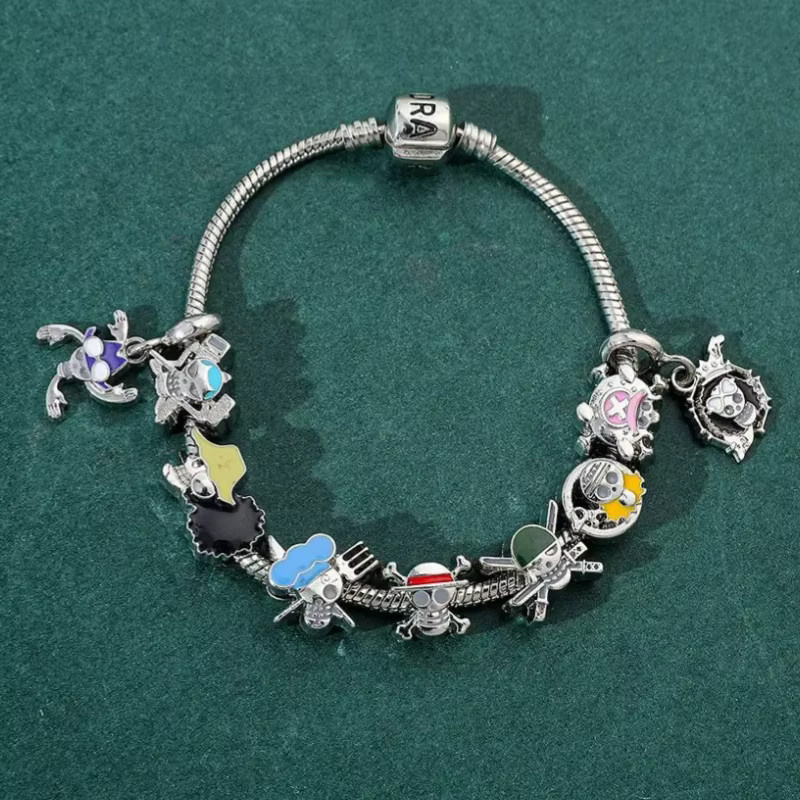 Bandai Armband, Perle, Metall, Bunt / Mehrfarbig, One Piece - Bild 2