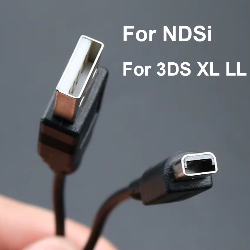 ChengHaoRan USB-Datenkabel Ladekabel für NDS Lite, NDSi, 3DS, New 3DS XL und GBA SP in Schwarz - Bild 3