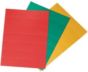 Eichner Stecktafel mit Beschriftungsschilder Set in A4, Mehrfarbig - Bild 1