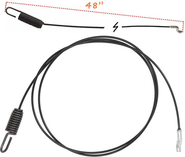 Vibratite Ersatz für Schneefräsen-Schneckenkupplungskabel 94604230B in Schwarz - Bild 1