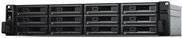 Synology RXD1219sas Expansion Unit Speichergehäuse mit 12 SAS-Schächten für das Rack, 2U, Schwarz/Silber - Bild 1