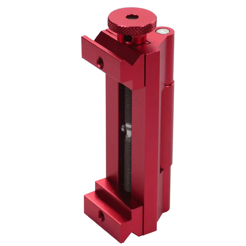 Wnew Meißel- und Hobelschärfset mit Honenführung für die Holzbearbeitung, Rot, 5–6 mm - Bild 2