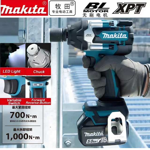 Makita Akku Schlagschrauber DTW700 1/2 Zoll bürstenlos 18V LXT - Bild 1