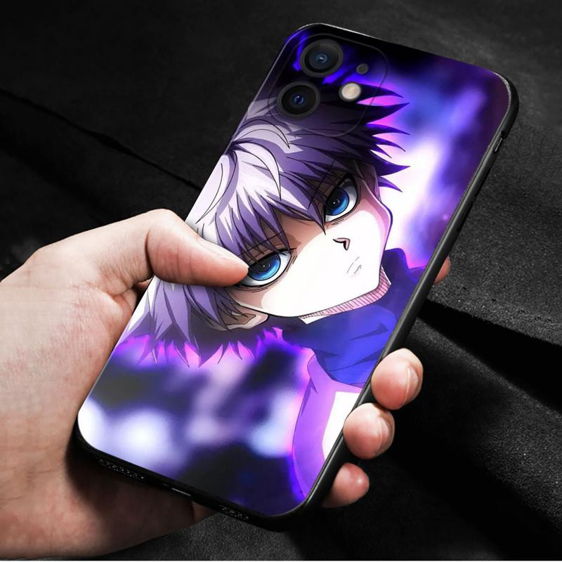 Handyhülle im Hunter x Hunter Killua Zoldyck Design für Apple iPhone 14 13 12 11 Pro Max Mini und andere Modelle, Mehrfarbig - Bild 1