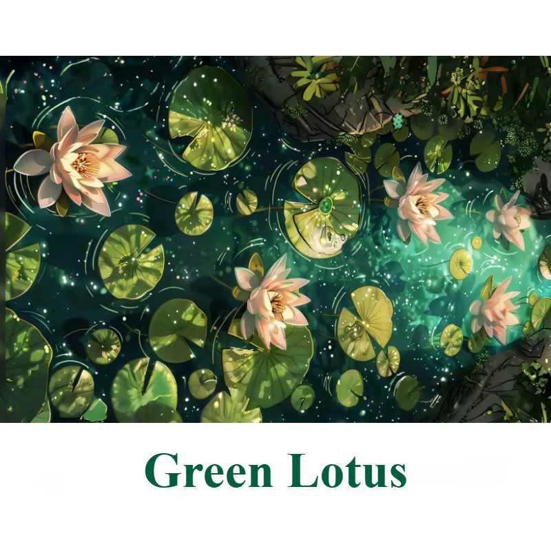 MaxRenard Grüner Lotus Puzzle, 150-teiliges Set, Familienspiel - Bild 2