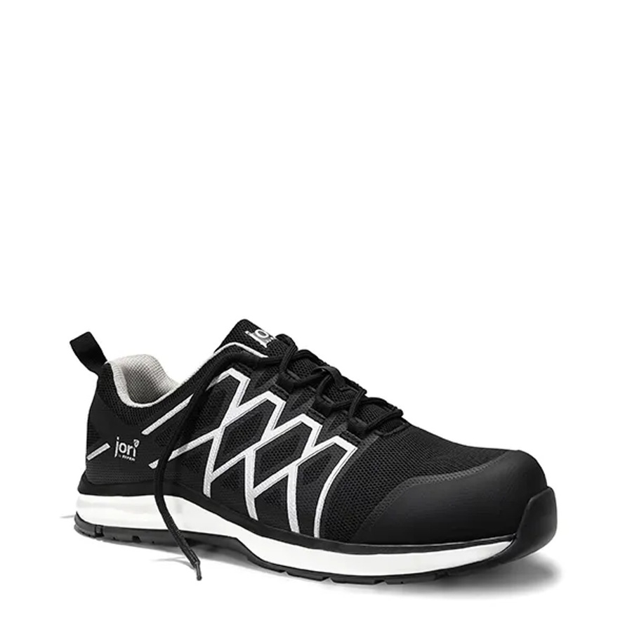 Elten Sicherheitshalbschuh JoSwift Black Low ESD S1P in Schwarz und Weiß, Größe 48 - Bild 2