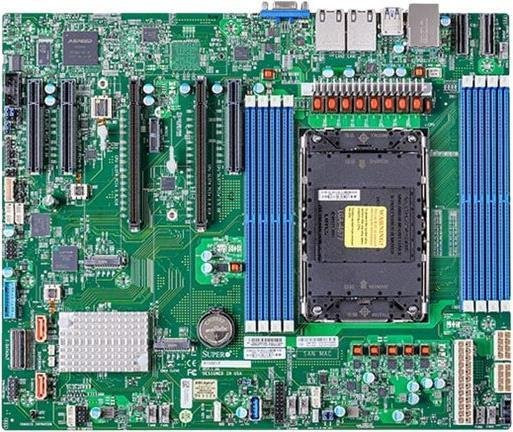 Super Micro X13SEI-F Motherboard ATX mit LGA4677 Socket-E, Intel C741 Chipsatz, DDR5, USB 3,2 Gen 1, 2 x Gigabit LAN und Onboard-Grafik - Bild 1