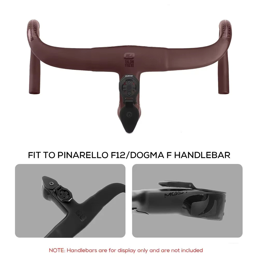 Pinarello Integrierte Lenker-Computerhalterung aus Aluminium für Dogma F12, F und F10 kompatibel mit Garmin, Bryton und Wahoo GPS - Bild 4