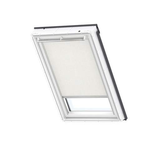 Velux Sichtschutzrollo RFL PK10 1028S manuell, Weiß, semi-transparent, Polyester, B: 160 cm, H: 94 cm, T: 94 cm - Bild 3