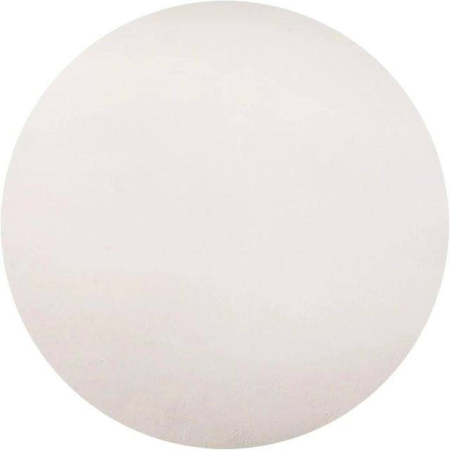 Ayyildiz Kurzflorteppich Sky 5400 Creme Beige/Weiß Rund Durchmesser: 200 cm - Bild 1