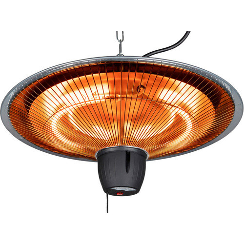 EUROM Deckenheizstrahler Patioheater 1502 für Flächen bis max. 14 m2, Silber - Bild 2