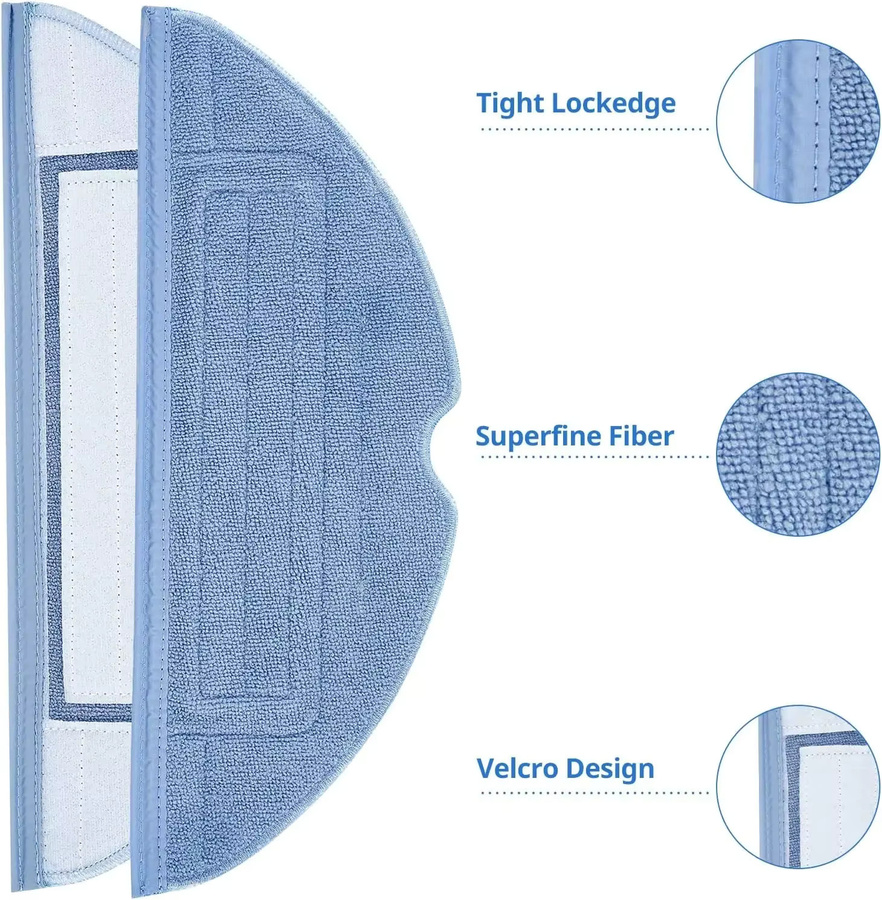 Roborock Mopp Reinigungstuch Ersatzteile in Blau für S7 S70 S75 S7Max S7 maxv ultra T7S Plus S7 pro ultra - Bild 2