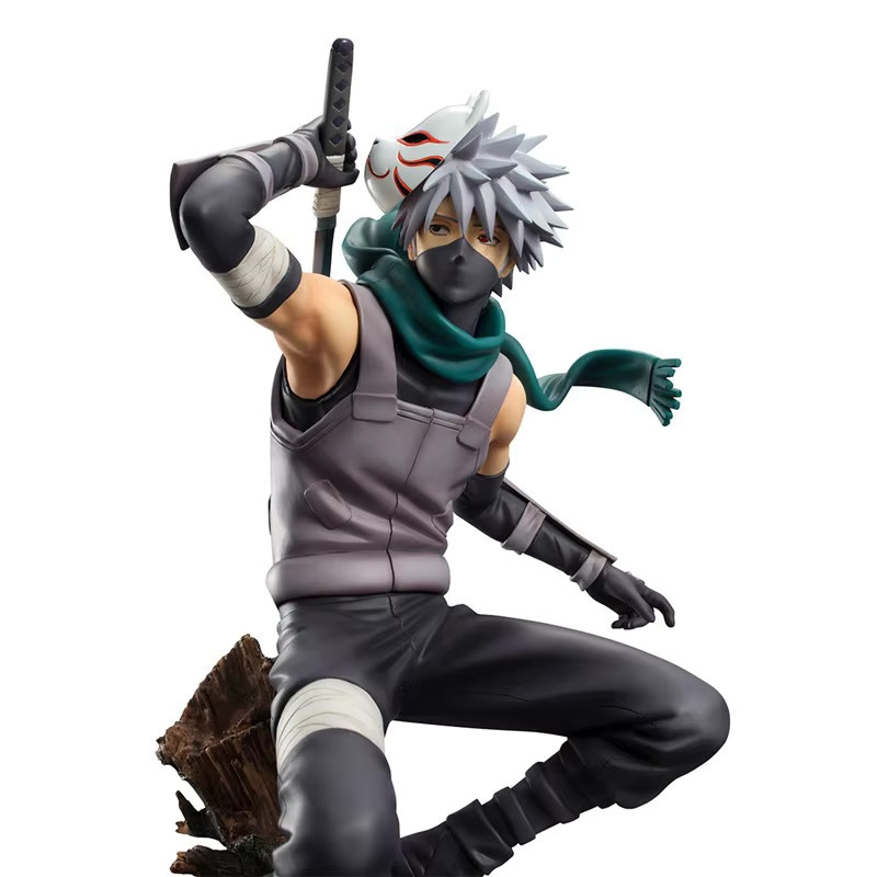 Bandai Anime Naruto Hatake Kakashi Actionfigur aus PVC in Multicolor, Höhe: 23 cm - Bild 2