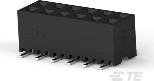 TE Connectivity Einbau-Buchsenleiste Standard in Schwarz - Bild 1
