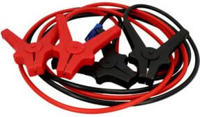 uniTEC Cartrend Starthilfekabel DIN 16 in Rot, 3,0 m Länge, für 12/24 V Benzinmotoren bis 2500 ccm - Bild 1