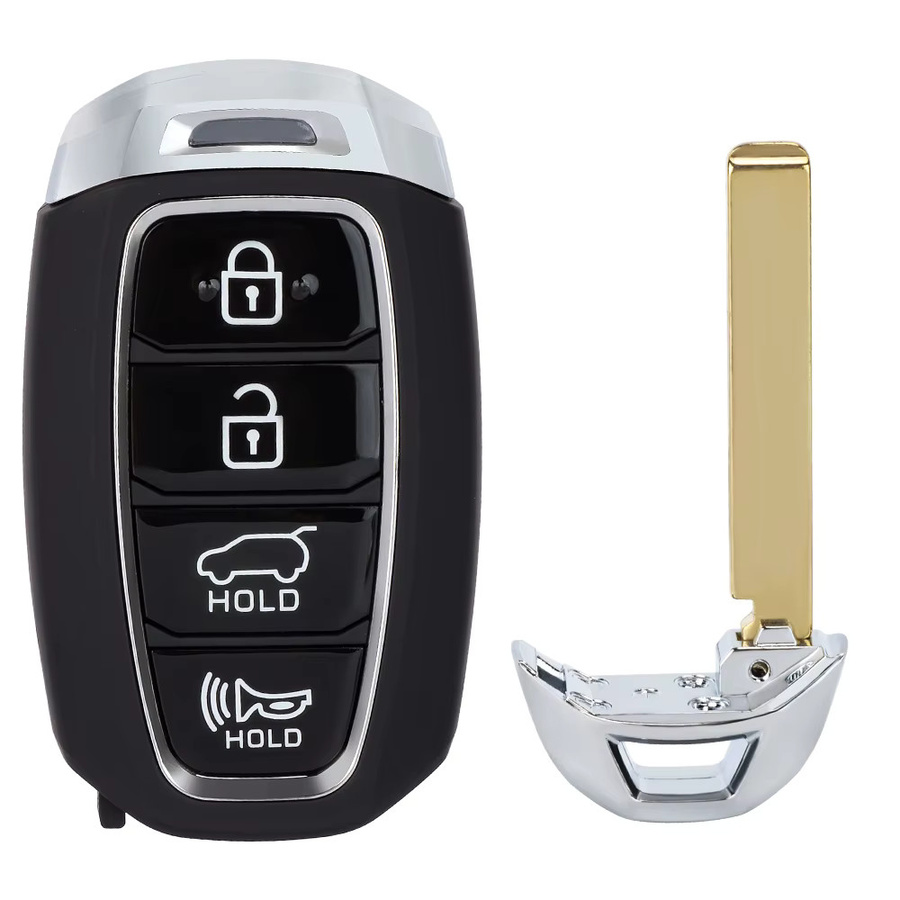 KEYECU Smart Remote Schlüssel 433 MHz mit 4 Tasten für Hyundai Santa Fe 2019 2020 Schwarz FCCID: TQ8-FOB-4F19 95440-S2000 - Bild 5