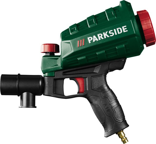 Parkside Druckluft-Sandstrahlpistole PDSP 1000 E6 in Grün - Bild 1
