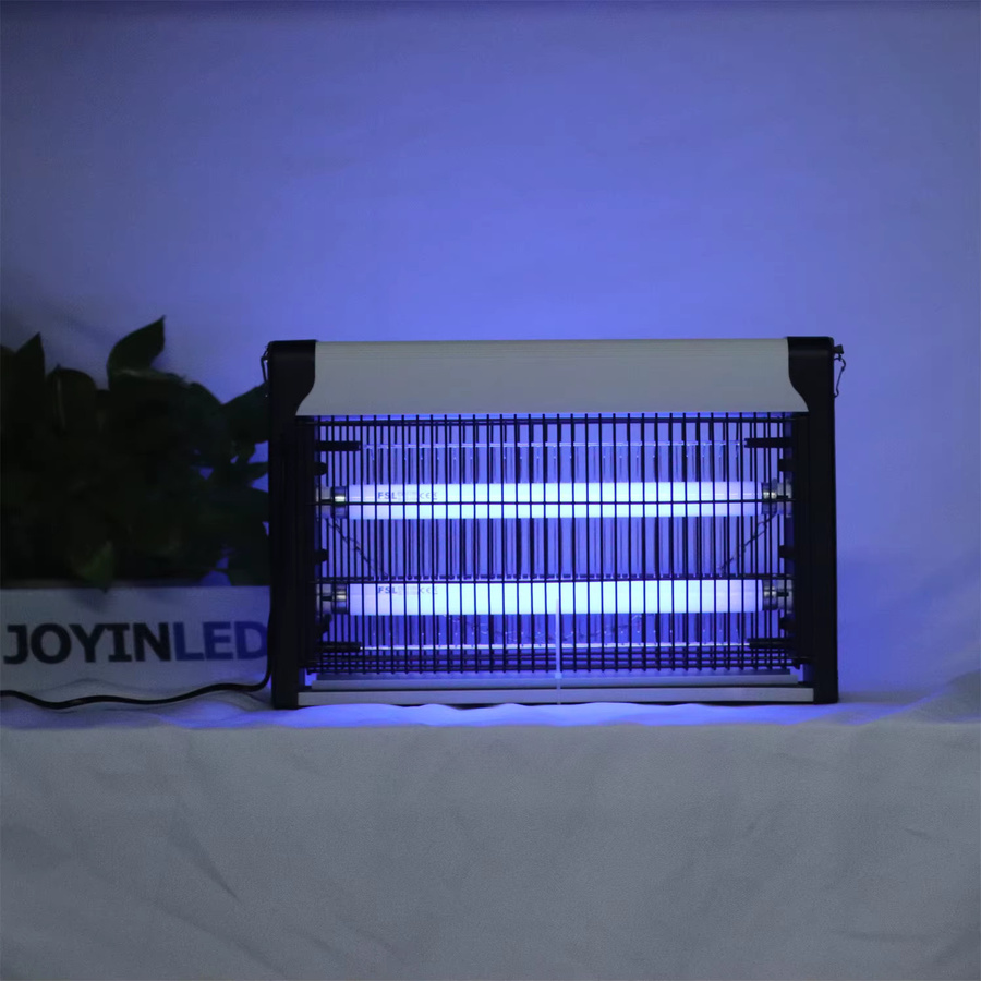 JOYINLED Elektrische Mückenkiller-Lampe mit 2 UV-Lampen als Fliegenfalle und Insektenvernichter für Zuhause, Büro oder Restaurant - Bild 2