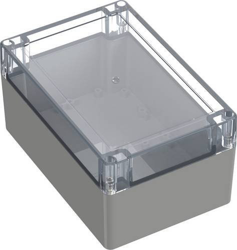 TRU COMPONENTS Universal-Gehäuse TC-10860932 aus ABS-PC in Lichtgrau, B/T/H: 18,0 x 12,0 x 9,03 cm - Bild 1